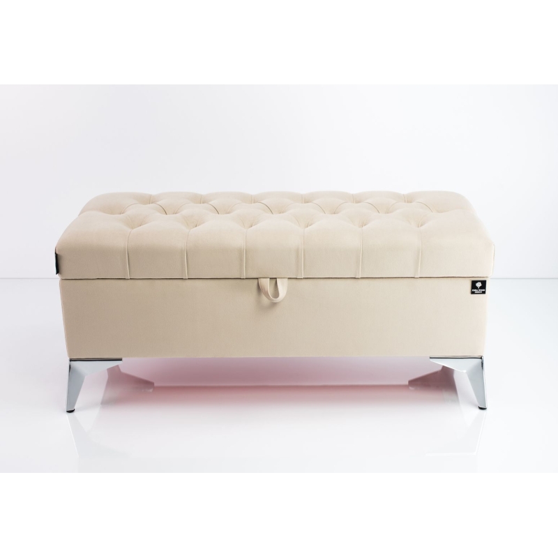 Tufted Storage Bench